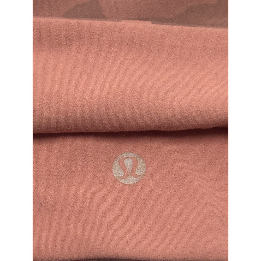 Lululemon Align Reversible Longline Sports Bra Pink Mauve Camo Yoga Size 12 - Picture 6 of 8